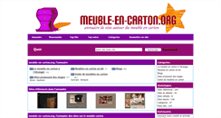 Desktop Screenshot of meuble-en-carton.org