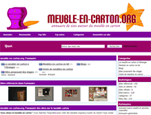 Tablet Screenshot of meuble-en-carton.org